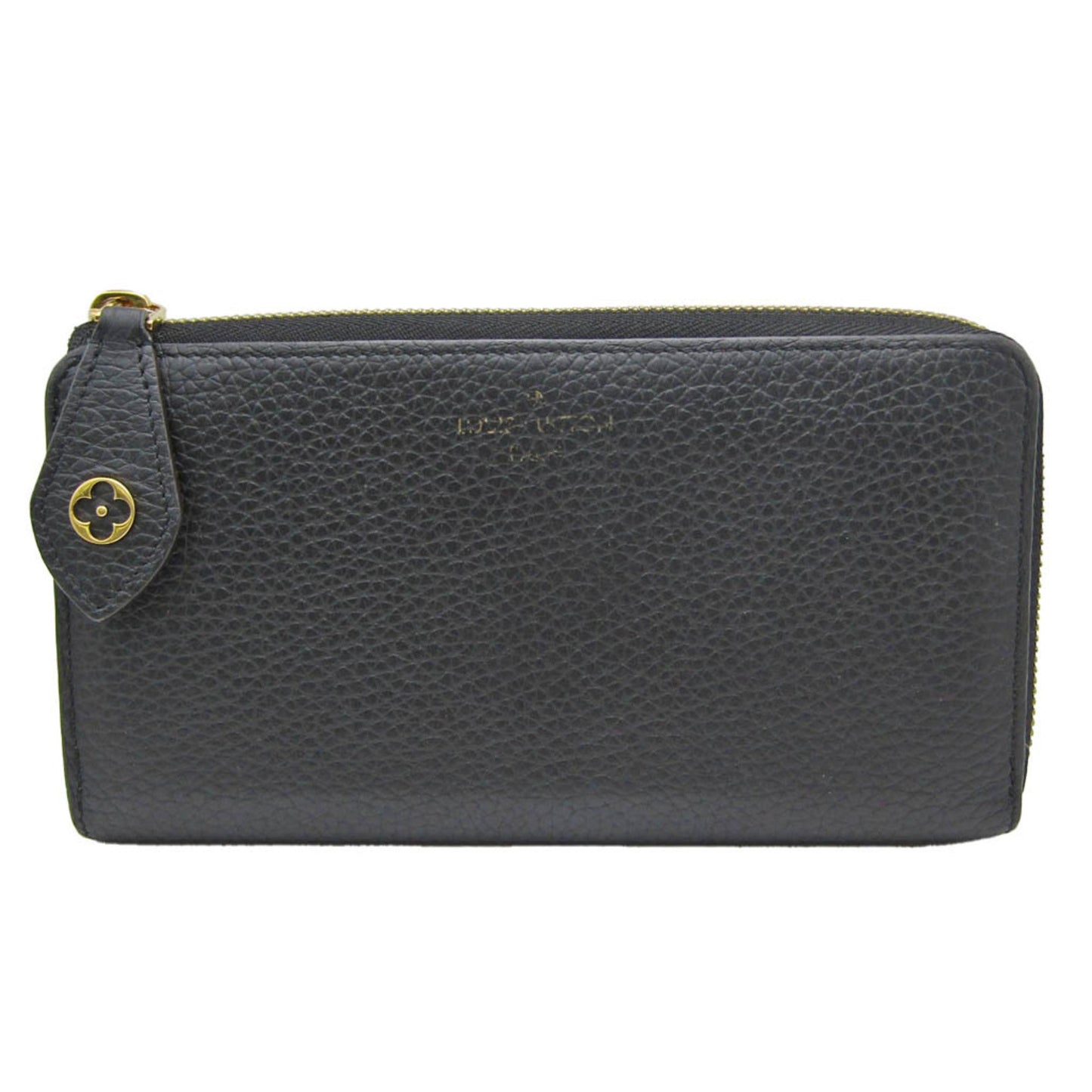 LOUIS VUITTON Taurillon Comete Wallet M63102 Women's Taurillon Leather Long Wallet [bi-fold] Noir