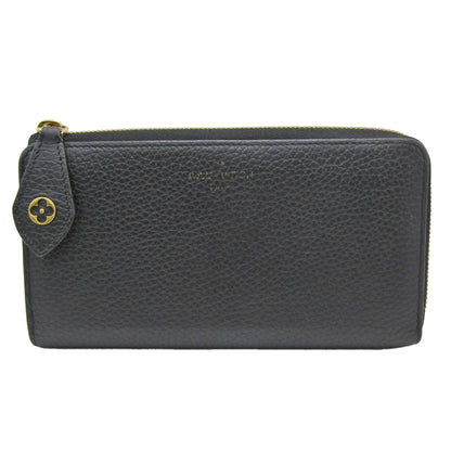 LOUIS VUITTON Taurillon Comete Wallet M63102 Women's Taurillon Leather Long Wallet [bi-fold] Noir