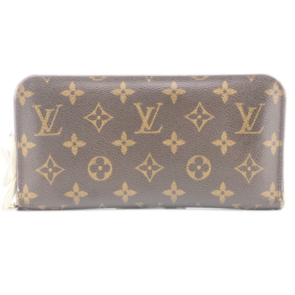 LOUIS VUITTON M60226 Portefeuille Unsolit Monogram Fully Long Wallet Brown Women's