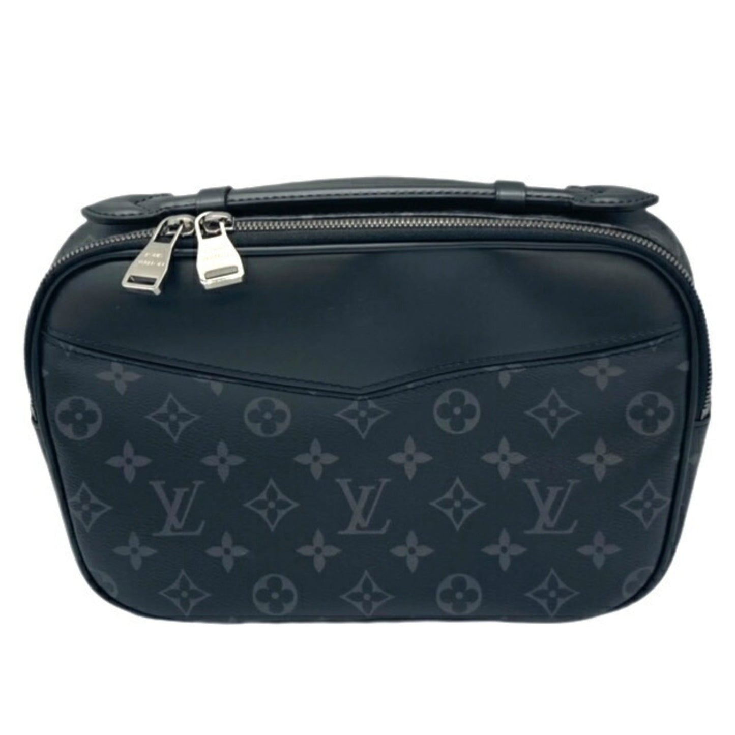 LOUIS VUITTON Bum Bag Monogram Eclipse M42906 Handbag Shoulder Body Black Women Men