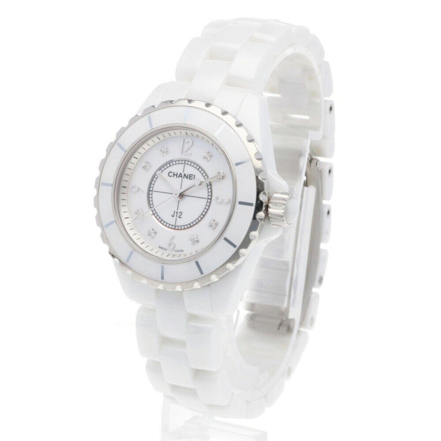 CHANEL J12 Watch Stainless Steel H2422 Quartz Ladies