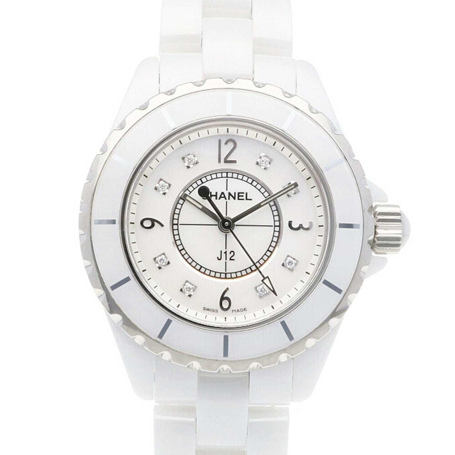 CHANEL J12 Watch Stainless Steel H2422 Quartz Ladies