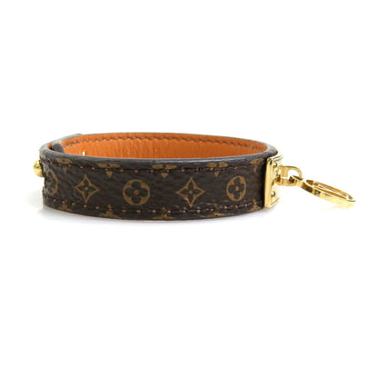 LOUIS VUITTON Bracelet Logomania Monogram Canvas/Metal Brown/Gold Women's M4150