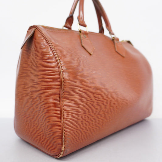 LOUIS VUITTONAuth  Epi Speedy 30 M43003 Women's Handbag Kenyan Brown