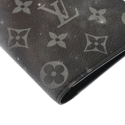 LOUIS VUITTON Monogram Galaxy Portefeuille Brother Gray M63871 Men's Long Wallet