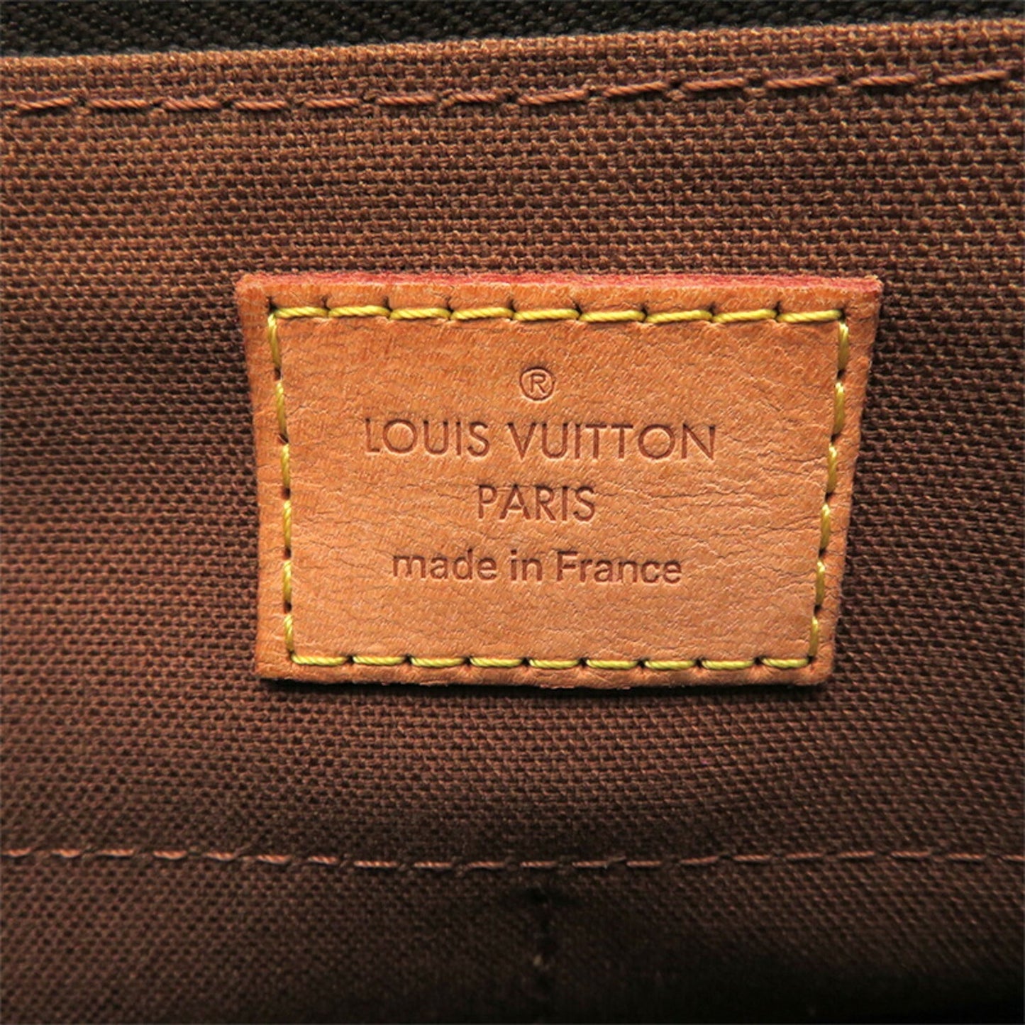 LOUIS VUITTON Popincourt Long Women's Handbag M40008 Monogram [Brown]