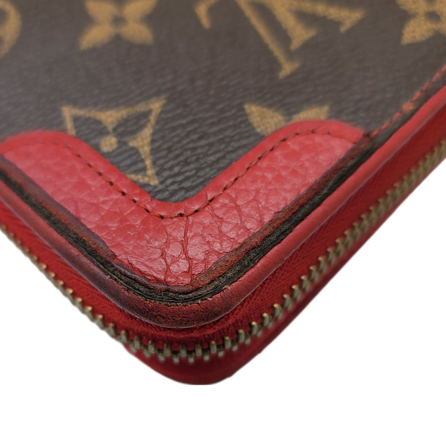 LOUIS VUITTON Monogram Retiro Zippy M61854 M12270 Long Wallet Threes