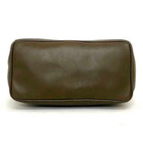 CHRISTIAN DIOR 2way bag brown cannage handbag leather lambskin
