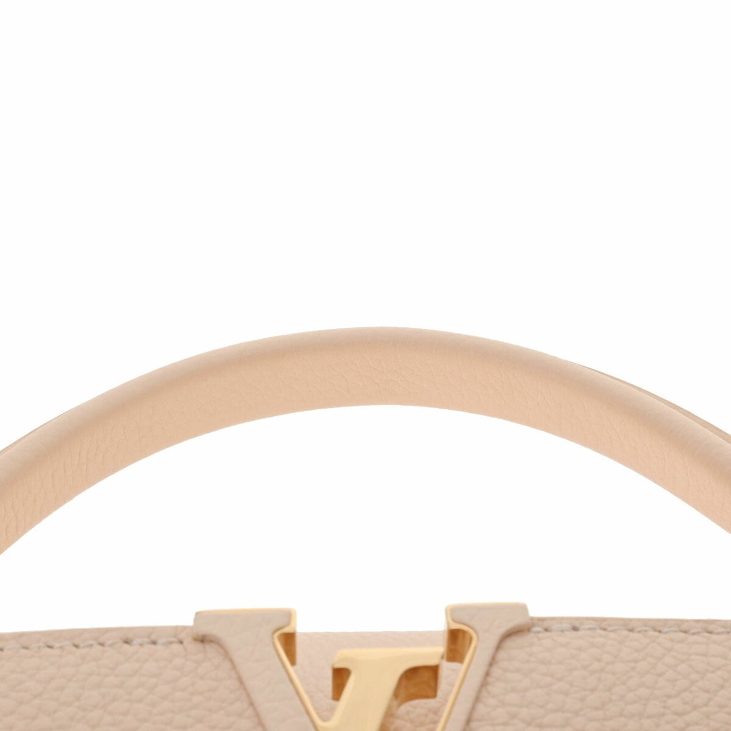 LOUIS VUITTON Capucines PM Beige Gradient M53250 Women's Taurillon Leather Handbag