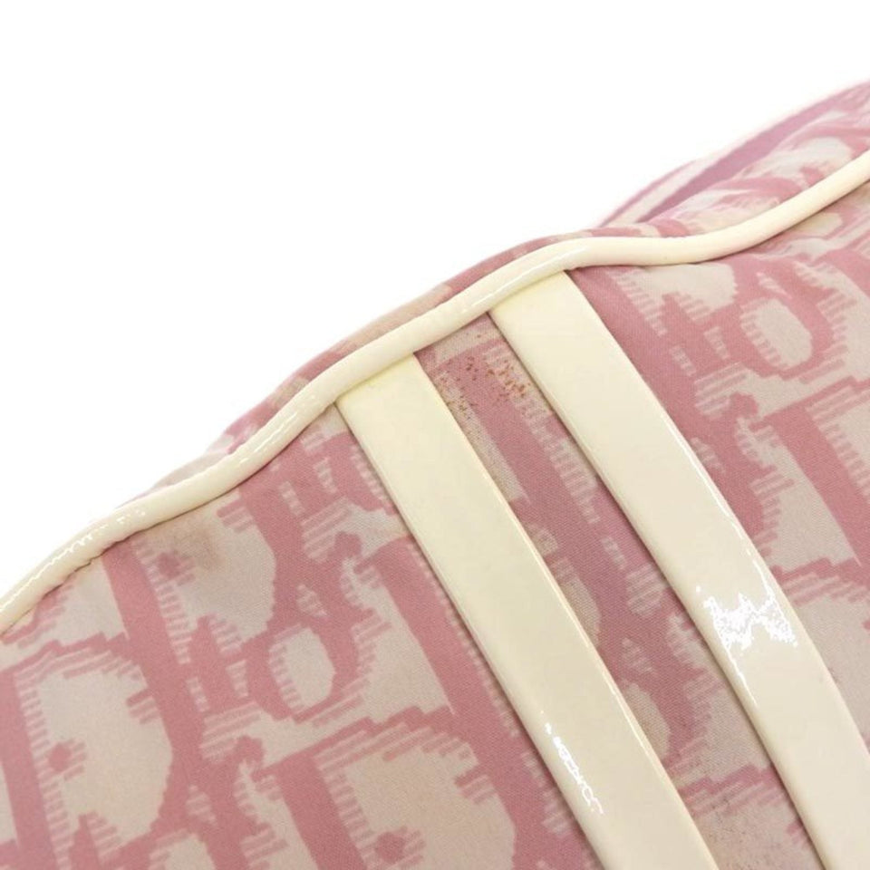 Christian Dior Bag Women's Waist Trotter Nylon Pink White