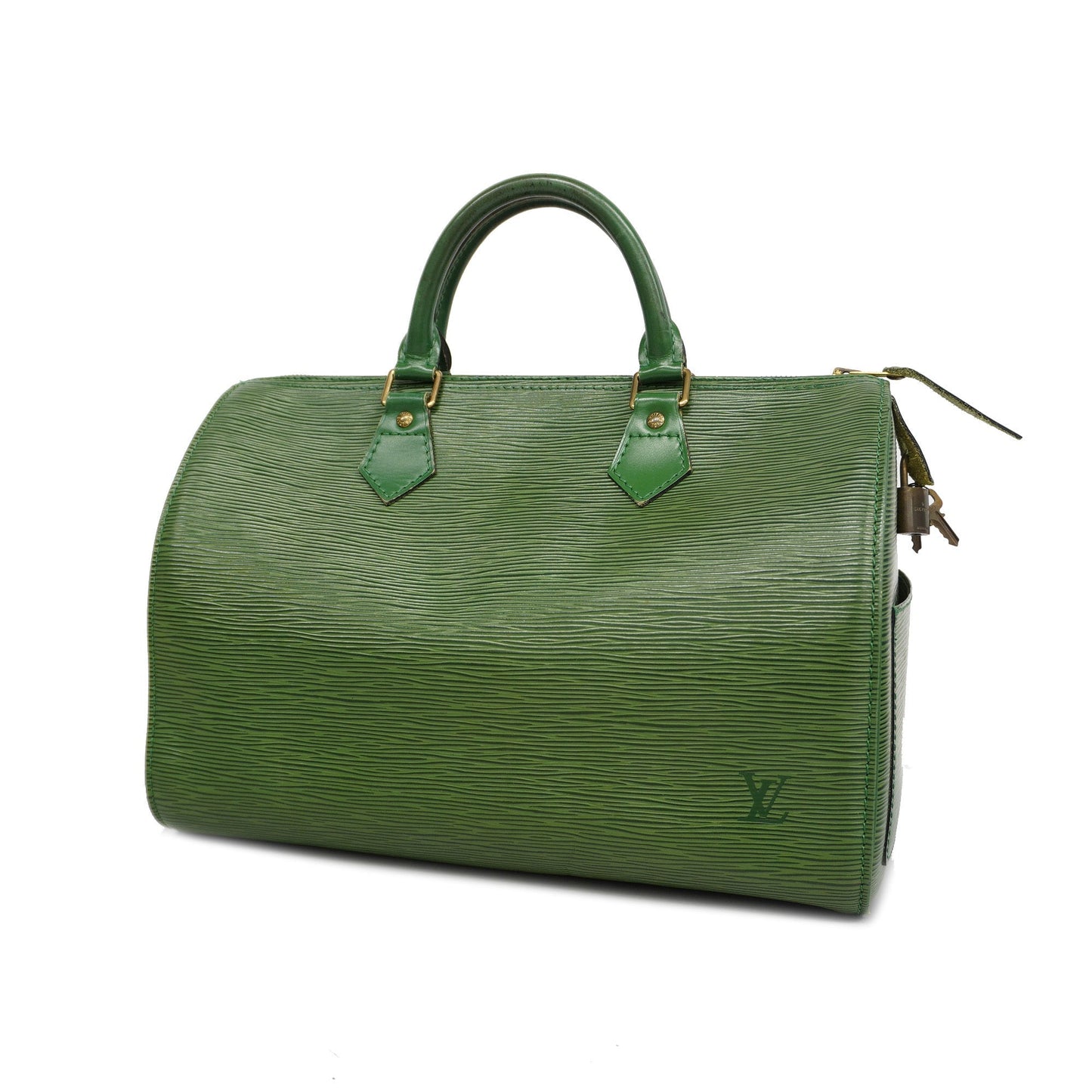 LOUIS VUITTONAuth  Epi Speedy 30 M43004 Women's Handbag Borneo Green