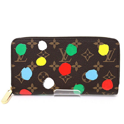 LOUIS VUITTON Yayoi Kusama LV × YK Zippy Round Long Wallet M81864