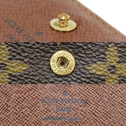 LOUIS VUITTON Portefeuille Tresor Bifold Wallet L-shaped Coin Pocket Monogram M61736