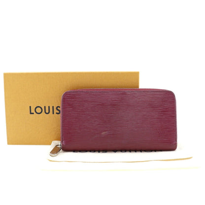 LOUIS VUITTON MI1106 Women's Epi Leather Coin Purse/coin Case Red Color