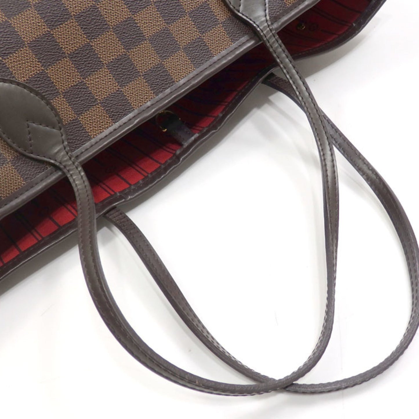 LOUIS VUITTON Tote Bag Damier Neverfull MM Women's N51105 Ebene Shoulder