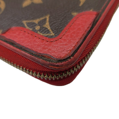 LOUIS VUITTON Monogram Retiro Zippy M61854 M12270 Long Wallet Threes