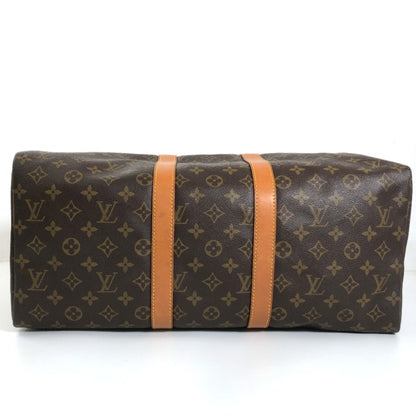 LOUIS VUITTON Boston Bag Keepall 45 M41428 Monogram Canvas Brown Women's