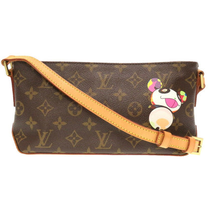 LOUIS VUITTON Monogram Panda Trotter M51241 Takashi Murakami Shoulder Bag