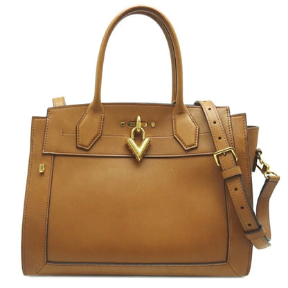 LOUIS VUITTON Steamer MM Women's Handbag M21309 Calf Camel [Brown]