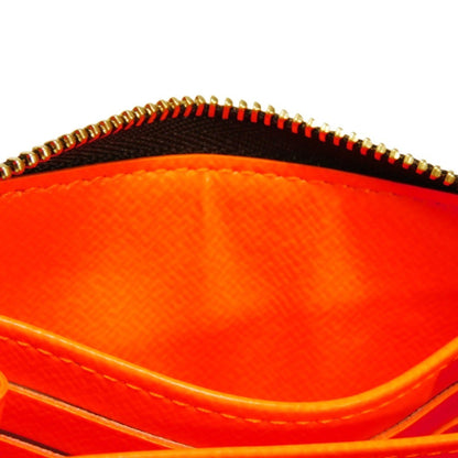 LOUIS VUITTON Coin Case Zippy Purse Orange Round Zipper Monogram Graffiti M93708 Men's Women's Wallet