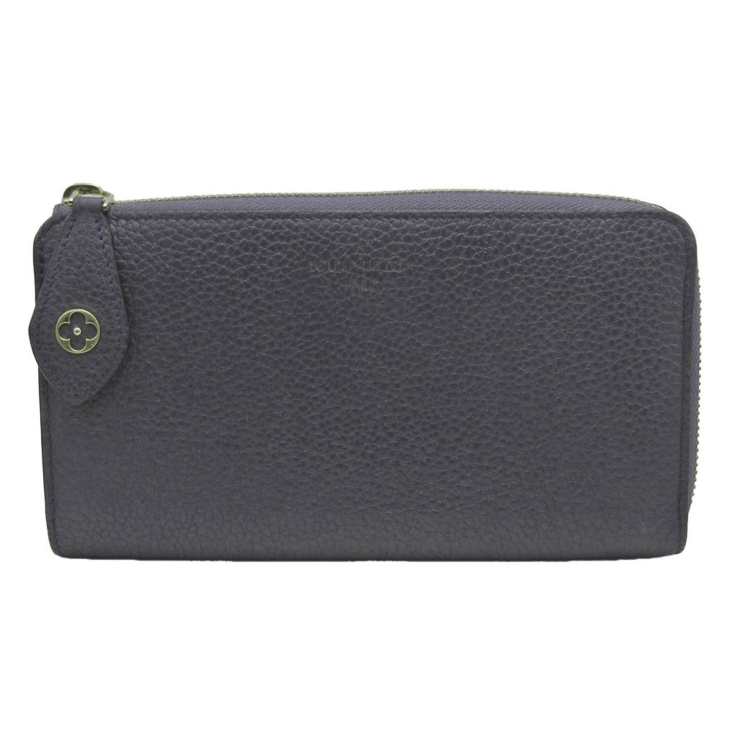 LOUIS VUITTON Comet Wallet Japan Exclusive M68582 Women's Taurillon Leather Long Wallet [bi-fold] Navy Blue