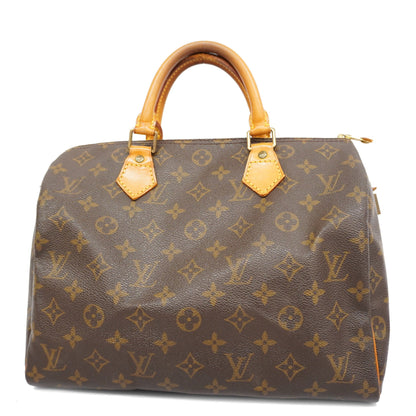 LOUIS VUITTONAuth  Monogram Speedy 30 M41108 Women's Handbag