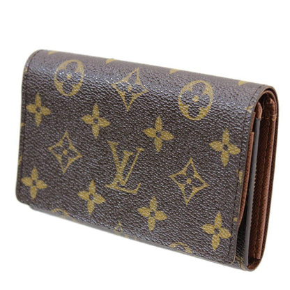 LOUIS VUITTON Portefeuille Tresor Bifold Wallet L-shaped Coin Pocket Monogram M61736