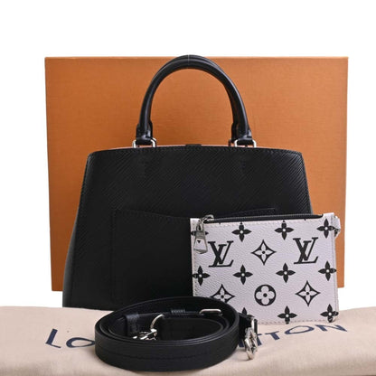 LOUIS VUITTON Epi Marel Tote BB Handbag M59952 Black Ladies