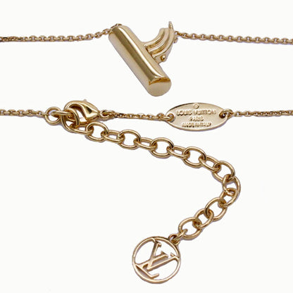 LOUIS VUITTON Necklace Women's LV&ME Y Initial Gold M61080