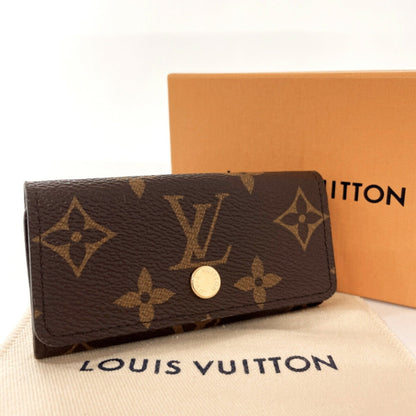 LOUIS VUITTON Multicle 4 Key Case Monogram Canvas  M69517 Unisex Brown