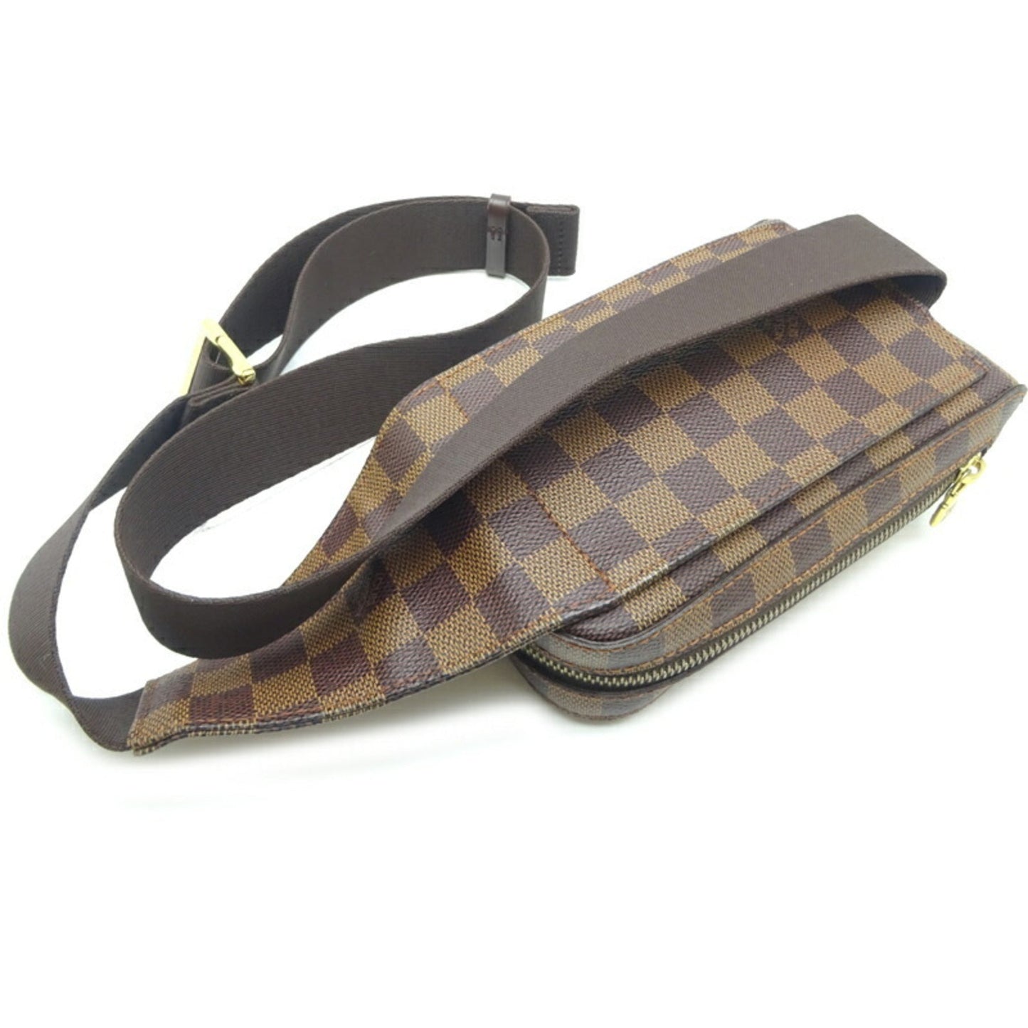 LOUIS VUITTON Jeronimos Women's/Men's Body Bag N51994 Damier Ebene [Brown]