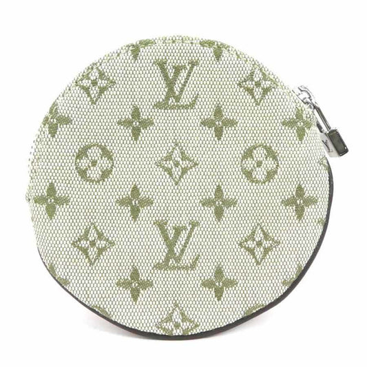 LOUIS VUITTON Coin Case Monogram Mini Comte Dufay Porte Monnet Long/Monogram Green x Orange Yellow Ladies M92271