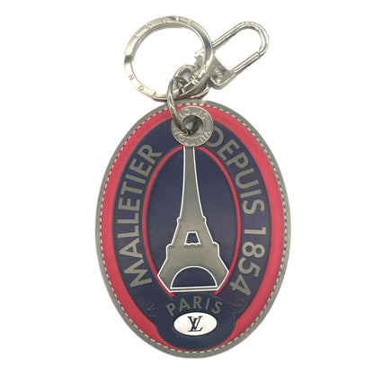 LOUIS VUITTON Portocle LV League Eiffel Tower Monogram Eclipse Keychain  Women's Men's M61961