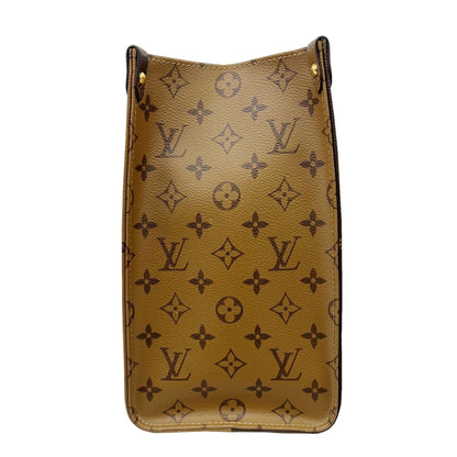 LOUIS VUITTON On the Go MM Giant Monogram Reverse M45321 FX4270 Tote Bag Handbag Shoulder Women Men