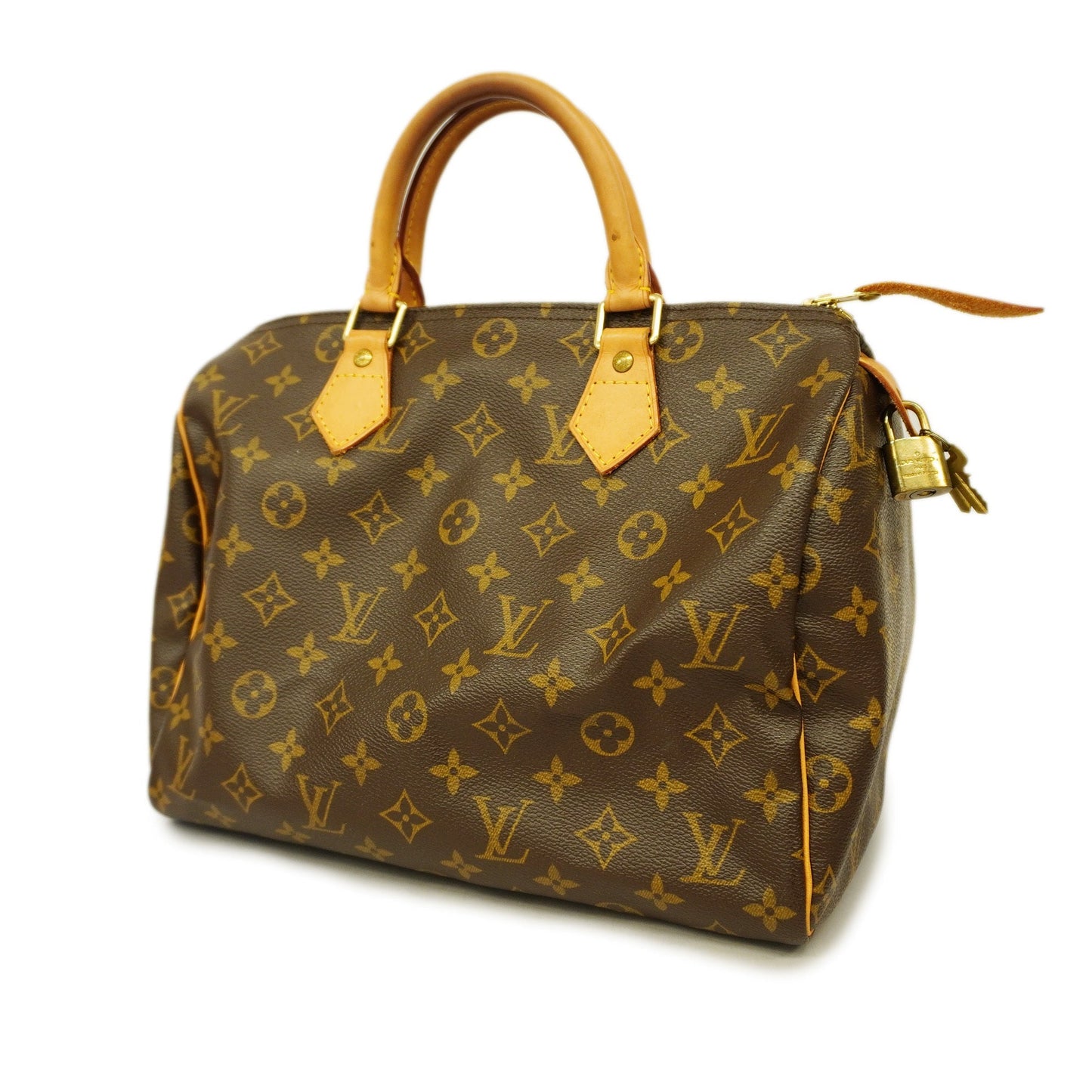 LOUIS VUITTONAuth  Monogram Speedy 30 M41108 Women's Handbag