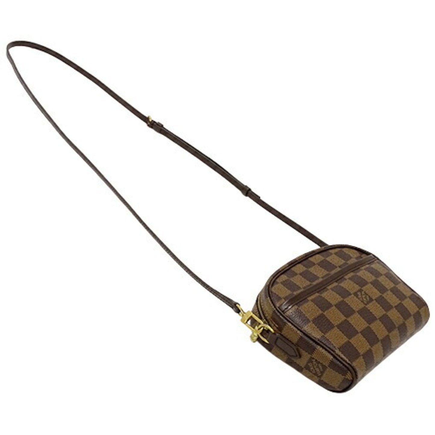 LOUIS VUITTON Bag Damier Women's Shoulder Waist 2way Pochette Ipanema N51296