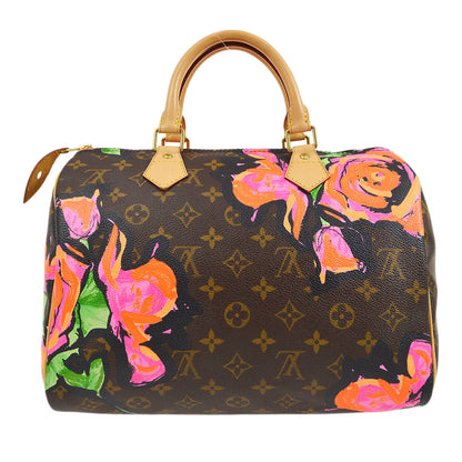 LOUIS VUITTON★ 2008 SPEEDY 30 Handbag MONOGRAM ROSE M48610 85577