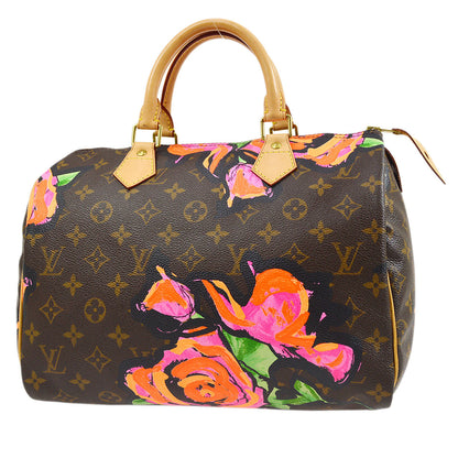 LOUIS VUITTON★ 2008 SPEEDY 30 Handbag MONOGRAM ROSE M48610 85577