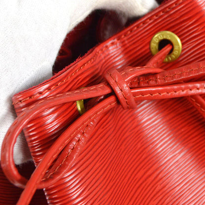 LOUIS VUITTON★ NOE DRAWSTRING SHOULDER BAG RED EPI M44007 56440