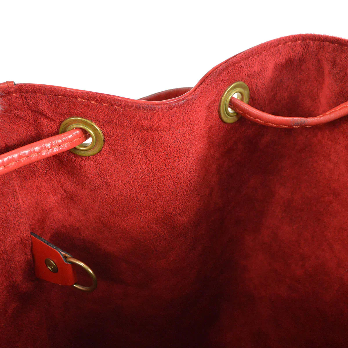 LOUIS VUITTON★ NOE DRAWSTRING SHOULDER BAG RED EPI M44007 56440