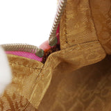 Christian Dior Flower Embroidered Handbag 48855