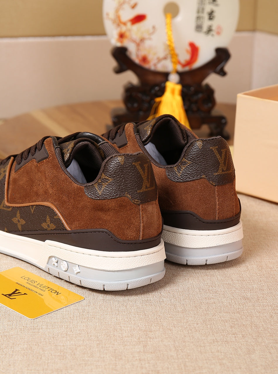 The Bags Vibe - Louis Vuitton SurfaLW In LWnogram Brown Sneaker