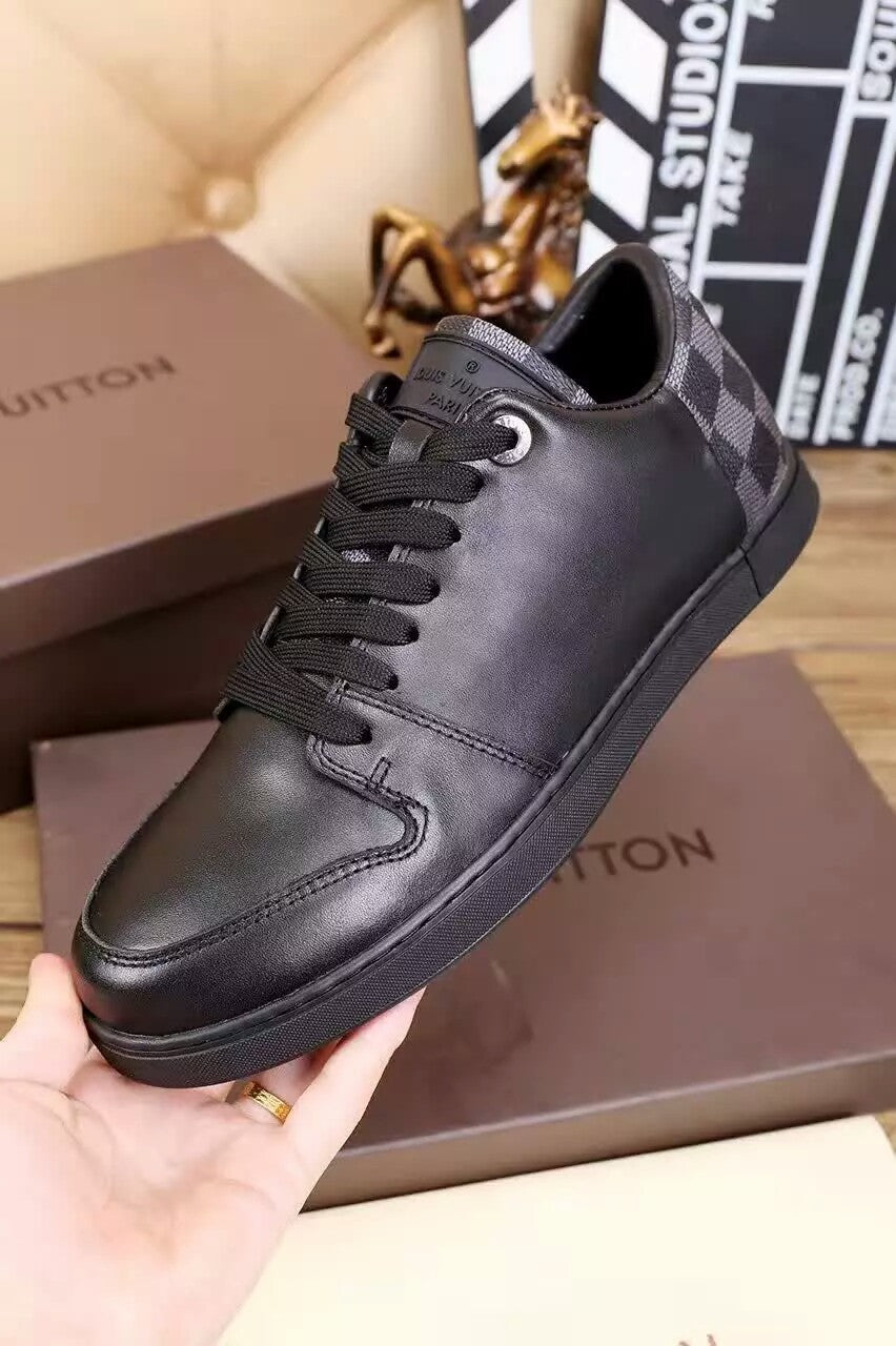 The Bags Vibe - Louis Vuitton LWnogram Line Up Black Sneaker