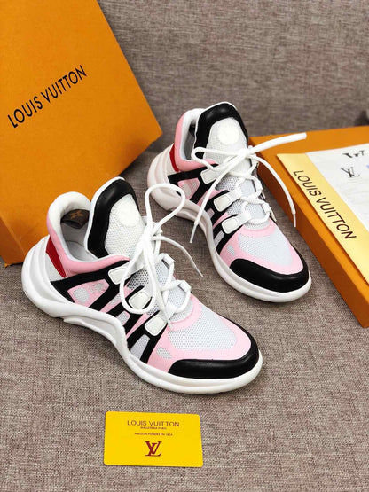 The Bags Vibe - Louis Vuitton Archlight Pink Black Sneaker