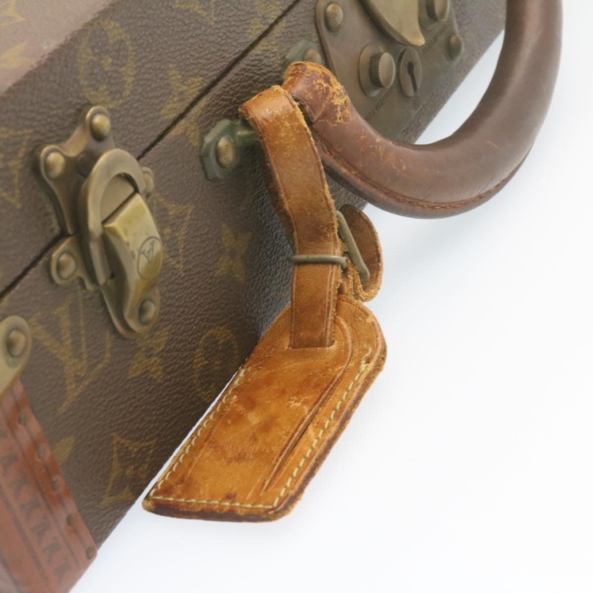 LOUIS VUITTON Monogram President Attache Case Vintage LV  22458A