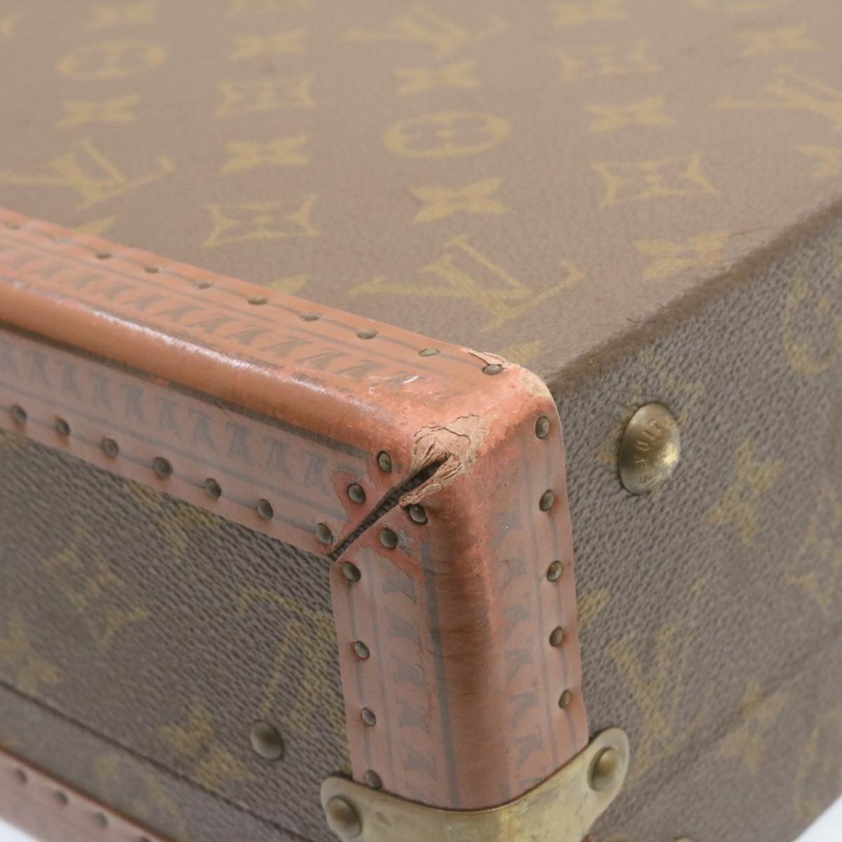 LOUIS VUITTON Monogram President Attache Case Vintage LV  22458A