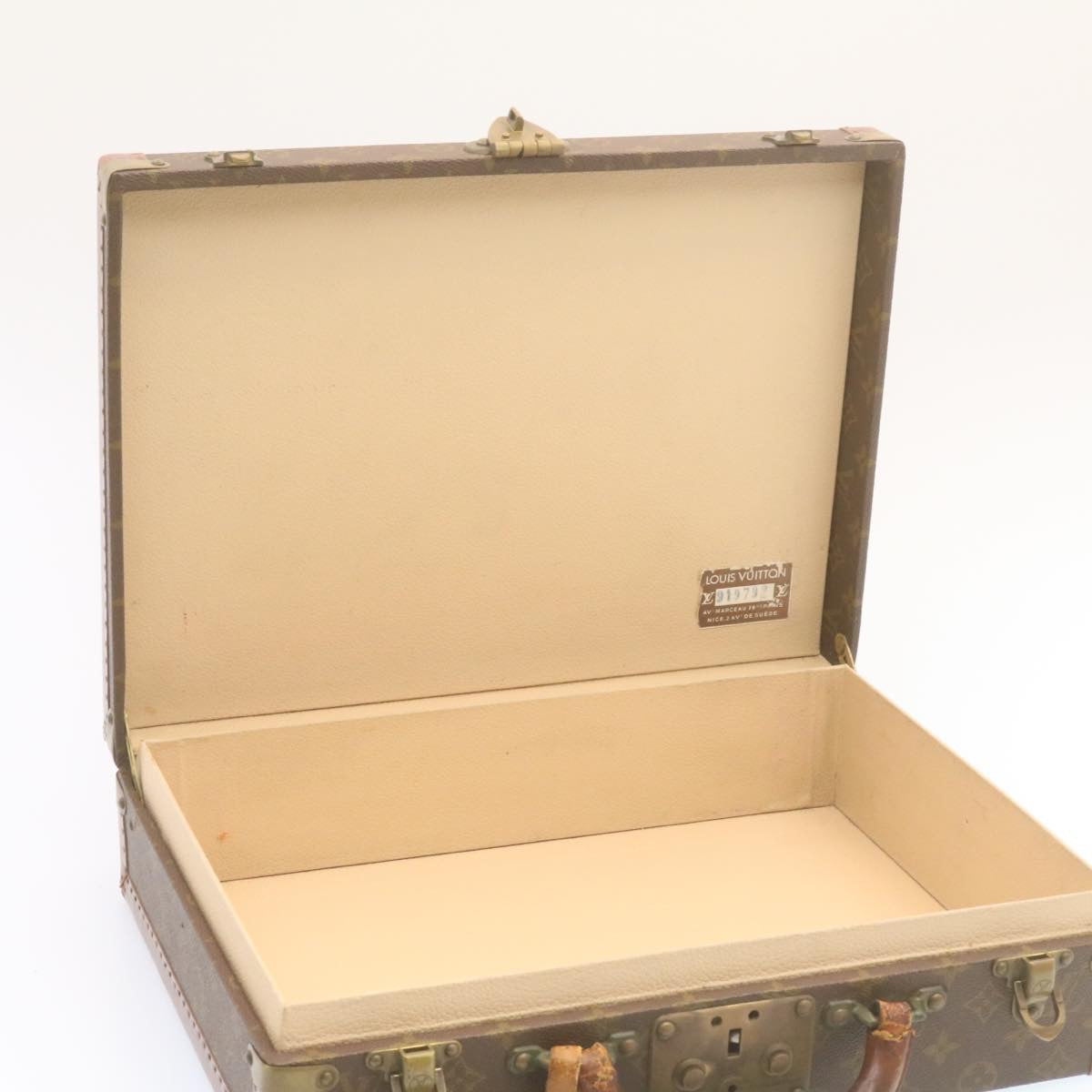 LOUIS VUITTON Monogram President Attache Case Vintage LV  22458A