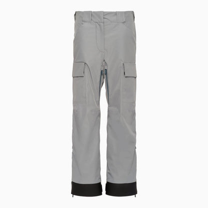 Prada Grey Nylon Technical Pants Women