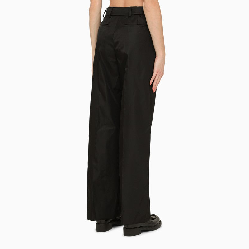 Prada Black Re-Nylon Trousers Women