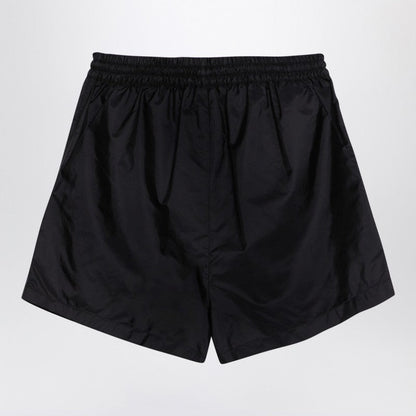 Prada Black Shorts In Lightweight Re-Nylon Women